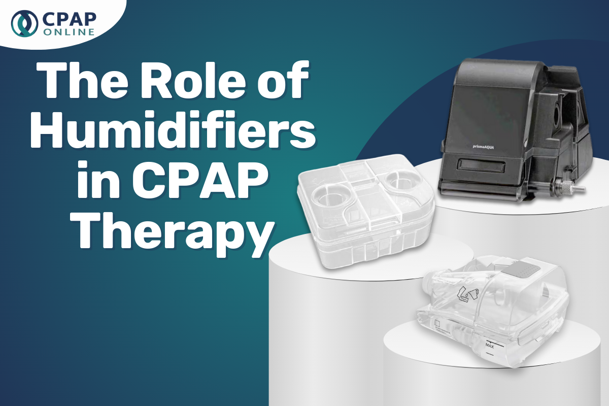 Your Guide To CPAP Humidifiers & Waterless Humidification – CPAP Online ...