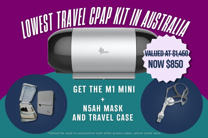 BMC M1 Mini APAP Travel Kit (N5AH Mask Starter Kit Included)