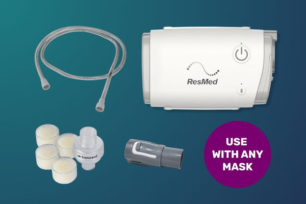 ResMed Automatic CPAP ZephAir Universal Mask Connector / Airmist HME Kit Bundle (Use Any Mask)