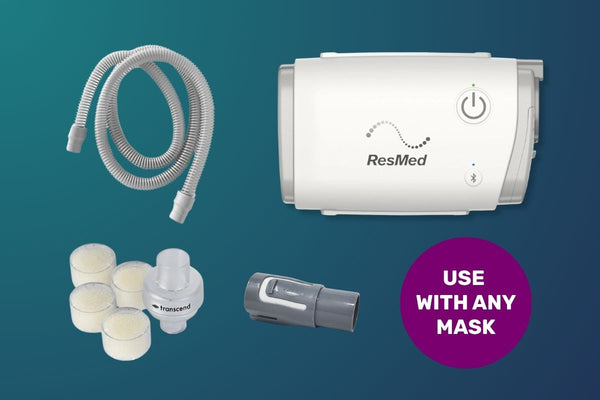 ResMed Automatic CPAP ZephAir Universal Mask Connector / Airmist HME Kit Bundle (Use Any Mask)