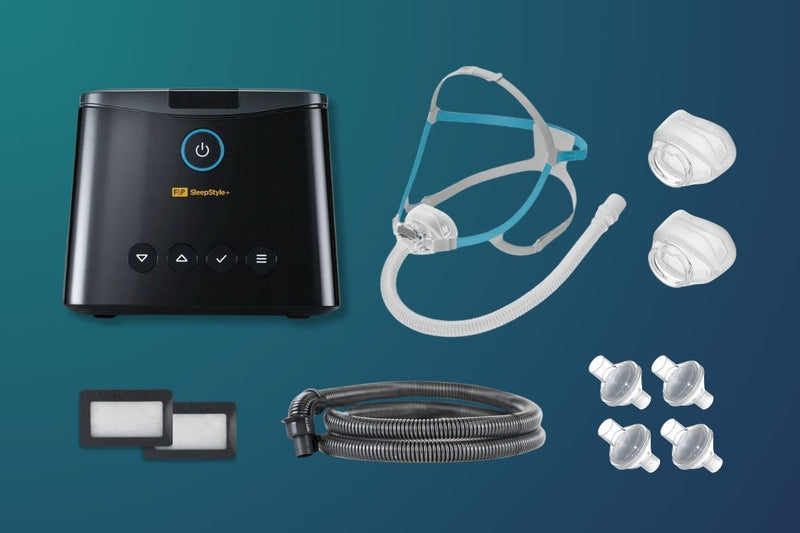 Fisher & Paykel SleepStyle PLUS (Starter Bundle) (Includes Nova Nasal Mask FitPack (S,M, L))