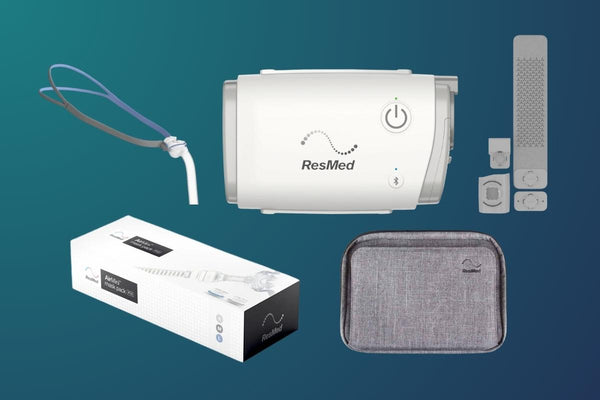 ResMed AirMini Automatic CPAP HumidX Starter Kit (All Size Pack AirFit P10 Mask Included)
