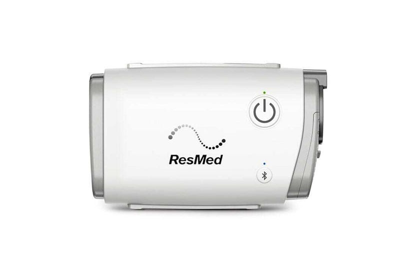 resmed airmini travel cpap starter kit machine portal in white