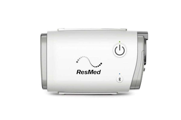 resmed airmini travel cpap starter kit machine portal in white