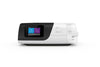 ResMed AirSense 11 AutoSet CPAP machine, featuring a color touchscreen and integrated humidifier,