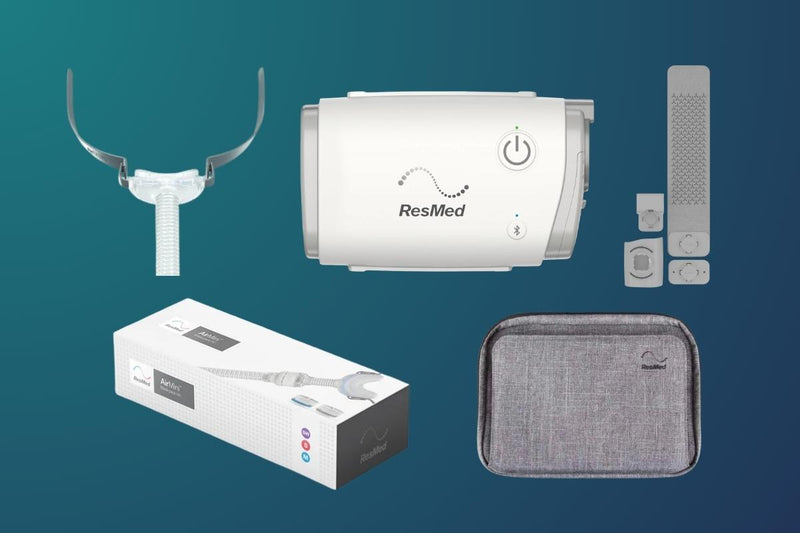 ResMed AirMini Automatic CPAP HumidX Starter Kit (All Size Pack AirFit N30 Mask Included)
