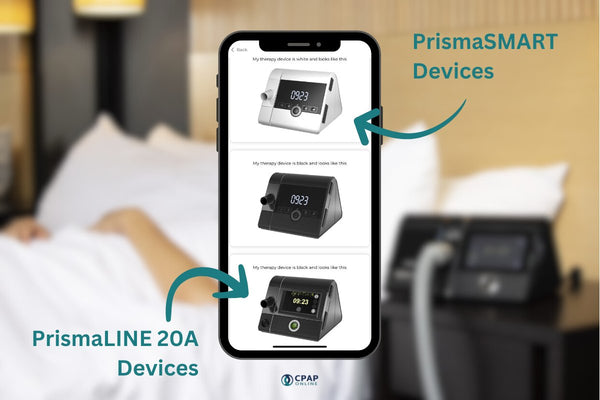 Pairing your Lowenstein 20A device with the prisma APP: A Step-by-Step Guide