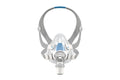 ResMed AirFit F20 mask front view showcasing full-face design for effective and comfortable CPAP therapy.