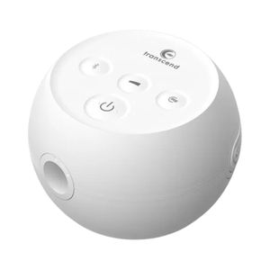 Transcend Micro CPAP device in white shown with compact design, ideal for travel and portable sleep apnea therapy.